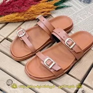 کفش صندل زنانه مدل دو سگک